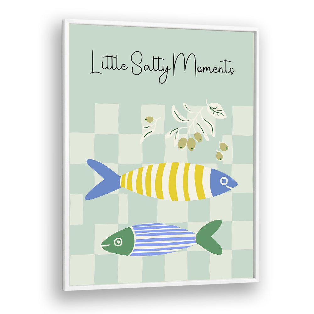 STRIPED FISH AND OLIVES