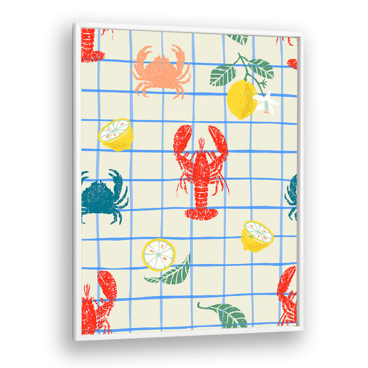 SUMMER SEAFOOD PLAID
