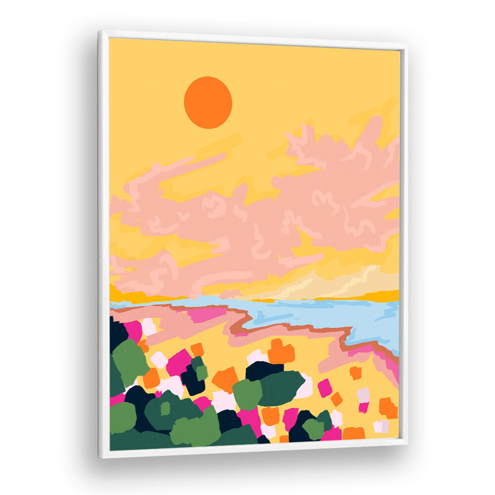 SUN'S EMBRACE , LANDSCAPE PAINTINGS