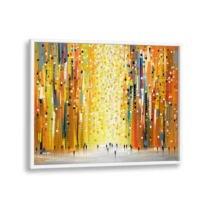 SUNSET LIGHTS , MODERN IMPRESSIONISM PAINTINGS