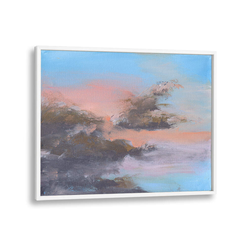 SUNSET V SMALL , ABSTRACT PAINTINGS