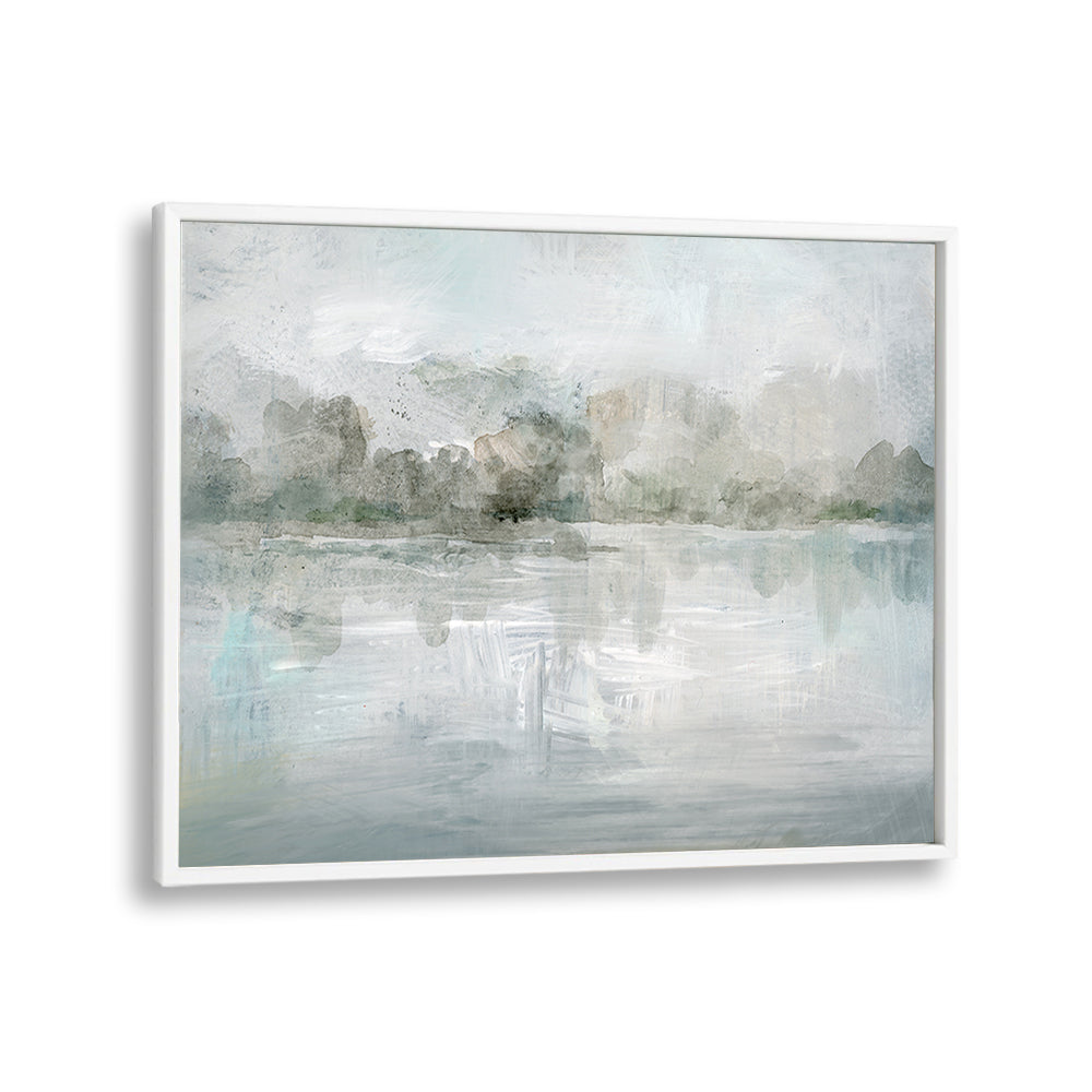 Serene TRANQUIL MISTY LAKE, LANDSCAPE PAINTINGS bring calm and beauty to your living space, perfect for nature lovers.