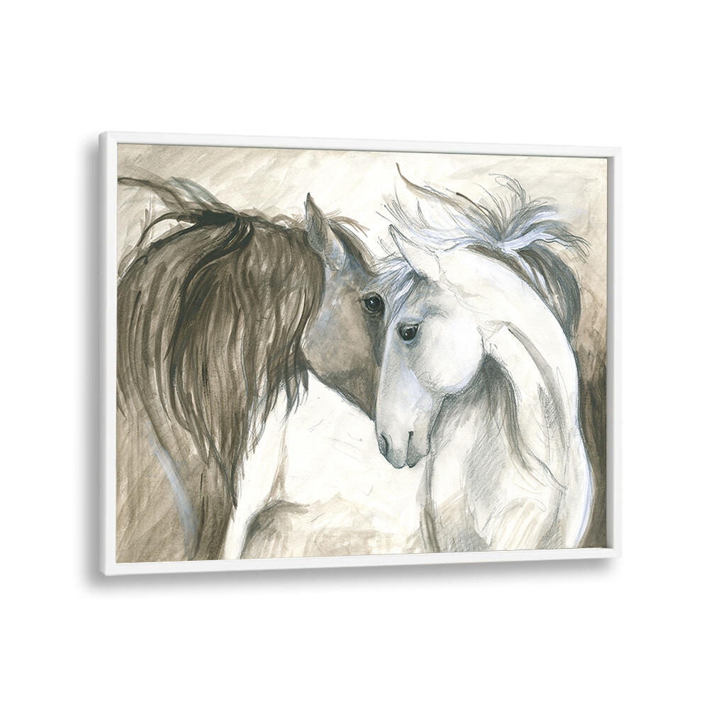 TENDER CONNECTION BETWEEN TWO HORSES