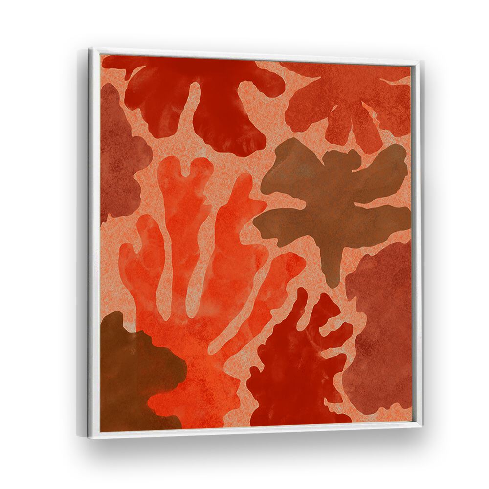 Vibrant hues and intricate patterns define TEXTURES OF TERRA VI, ABSTRACT PAINTINGS, perfect for enriching any space.