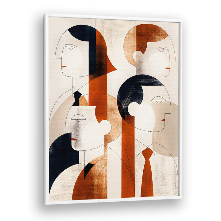 THE GEOMETRY OF US , PORTRAITS & FIGURATIVE ILLUSTRATIONS