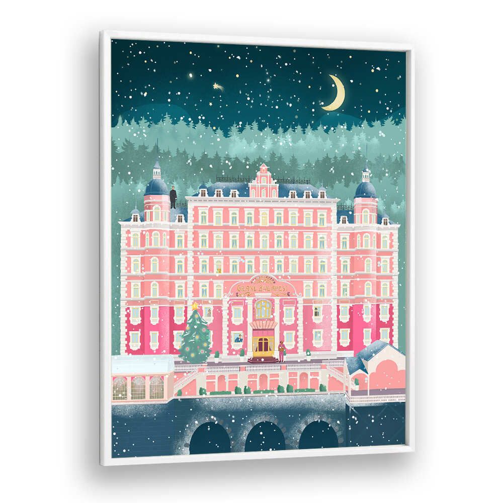 THE GRAND BUDAPEST HOTEL HOLIDAYS , TRAVEL POSTERS