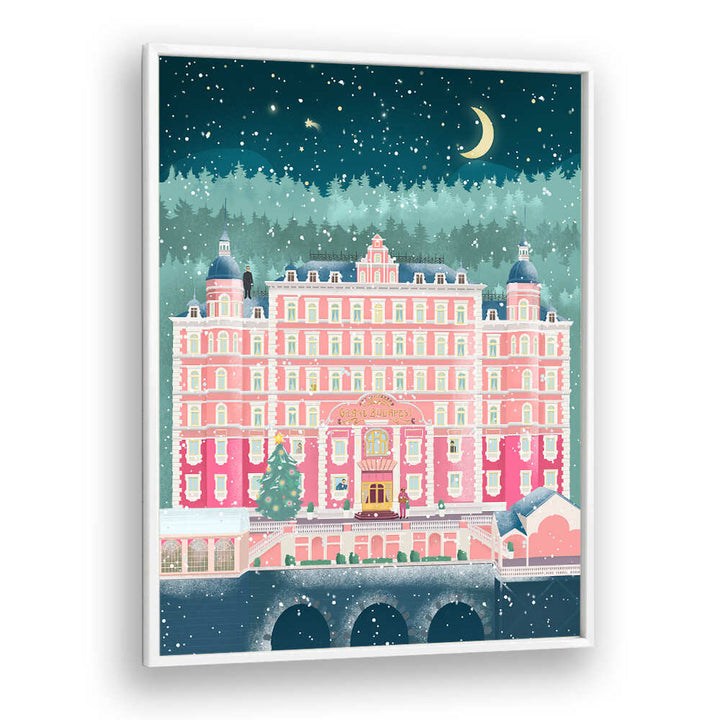 THE GRAND BUDAPEST HOTEL HOLIDAYS , TRAVEL POSTERS