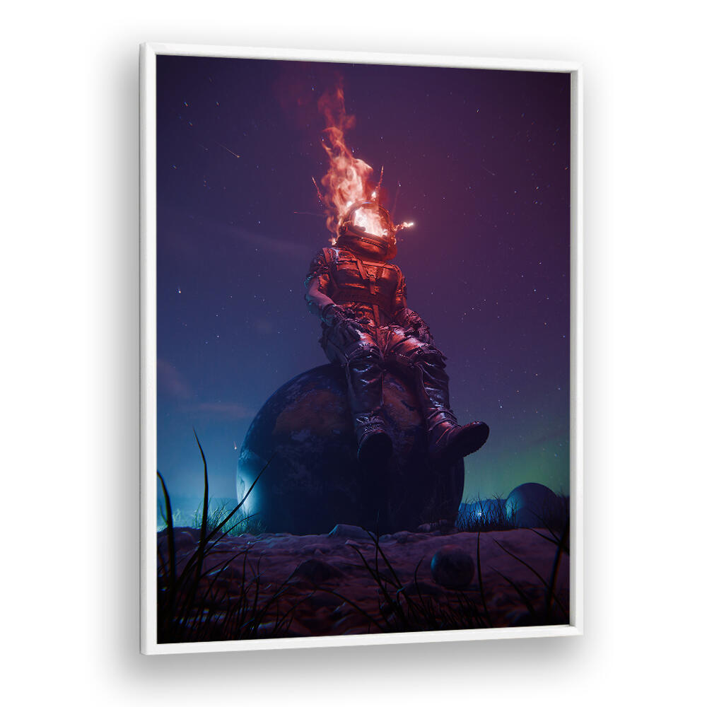 THE OVERTHINKER , SURREAL ART PRINTS