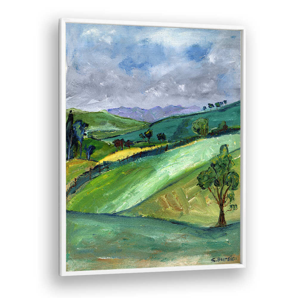 THE COUNTRYSIDE , LANDSCAPE PAINTINGS