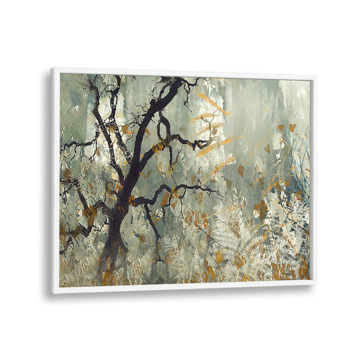 THE OLD TREE , FLORAL FLOWER PAINTINGS