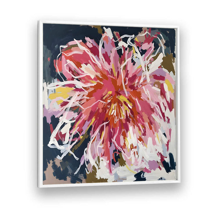 THIS IS HAPPINESS , FLORAL FLOWER PAINTINGS