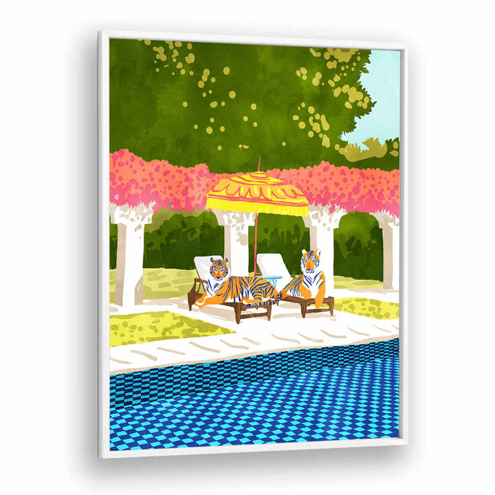 TIGER VACAY , ANIMAL PAINTINGS