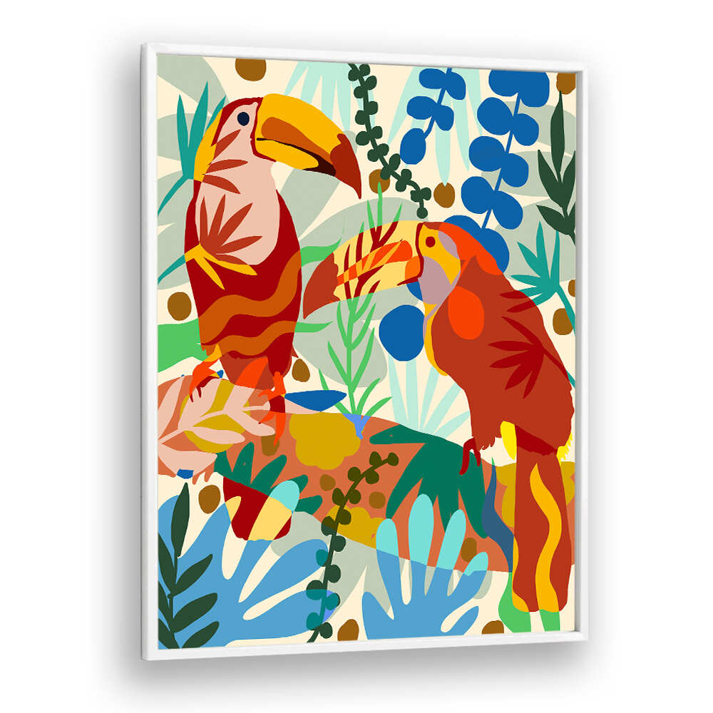 TOUCAN OF MY LOVE , ANIMAL PAINTINGS