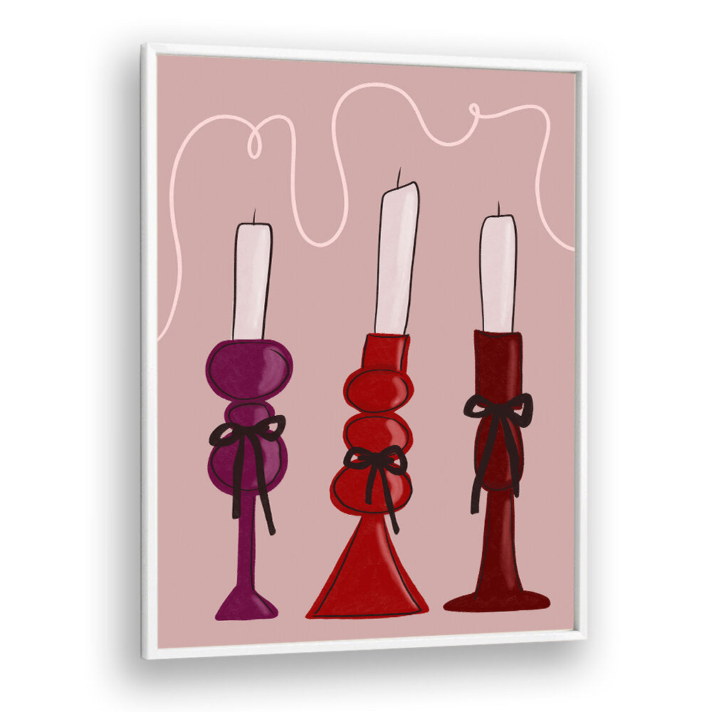 TRIO OF CANDLE , FASHION POSTERS