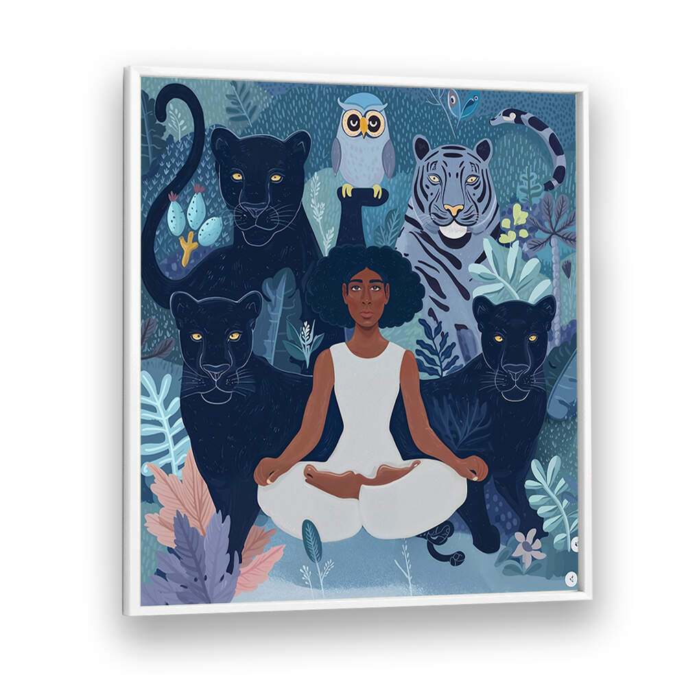 TROPICAL III , PORTRAITS & FIGURATIVE ILLUSTRATIONS