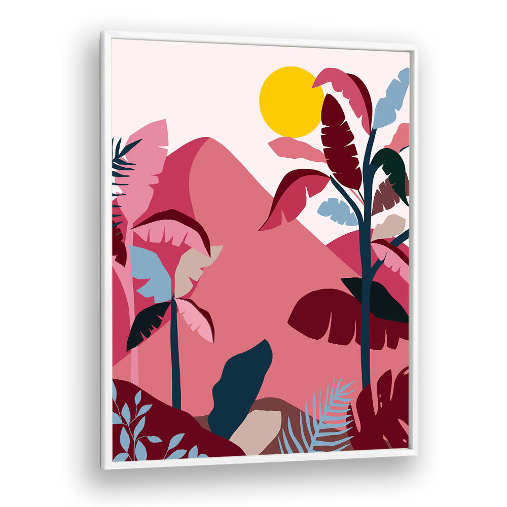 TROPICAL SUNDOWNER , LANDSCAPE PAINTINGS