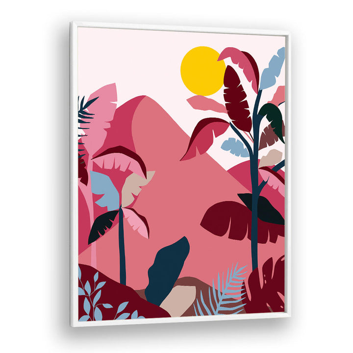 TROPICAL SUNDOWNER , LANDSCAPE PAINTINGS