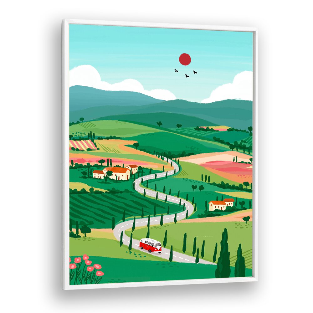 TUSCANY , TRAVEL POSTERS