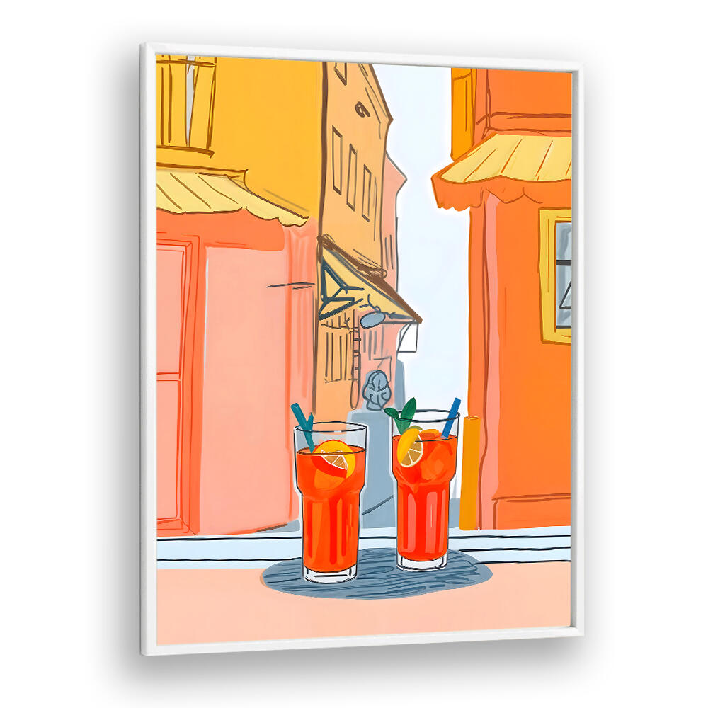 TWO APEROLS PLEASE , BAR & CAFE ART