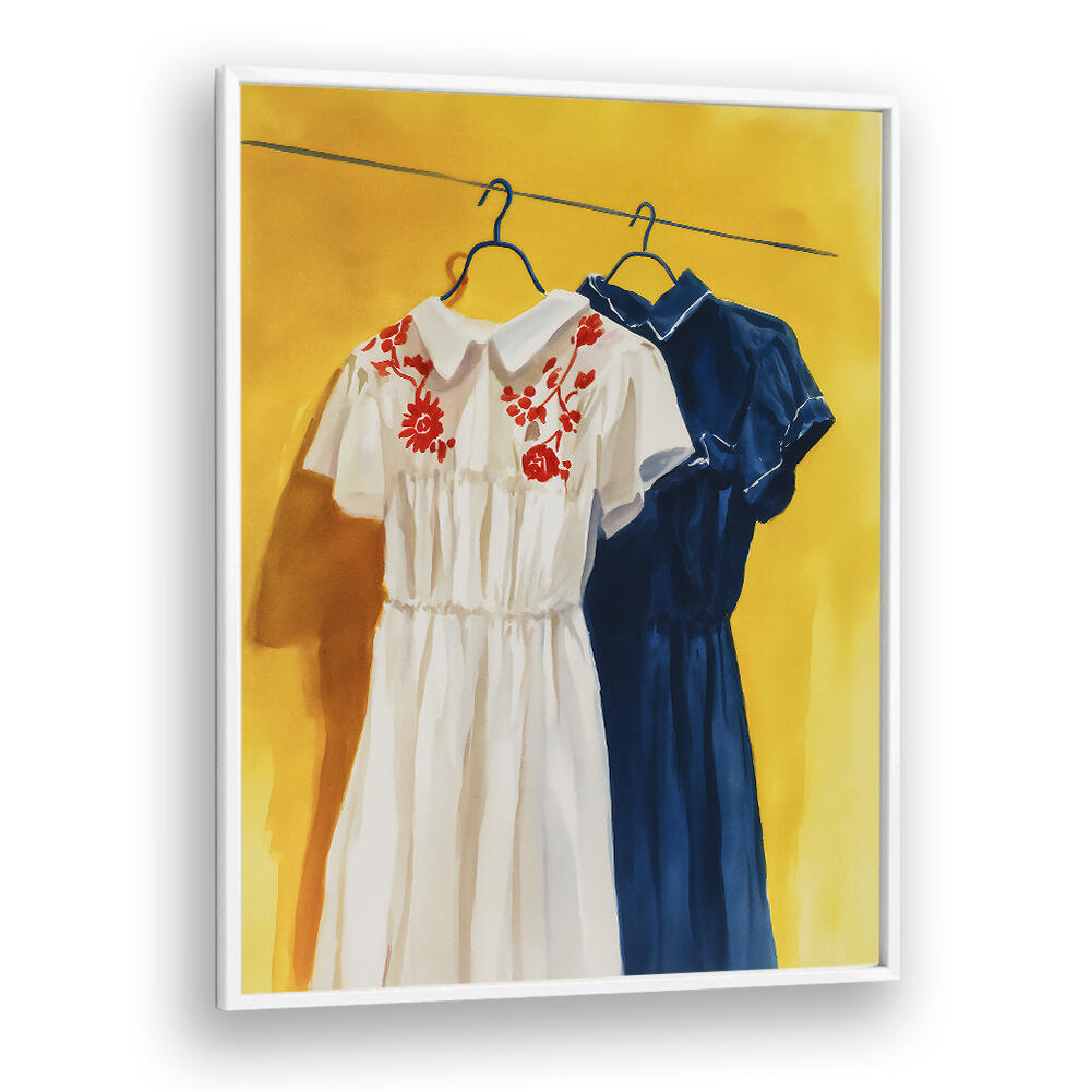 TWO DRESSES , FASHION POSTERS