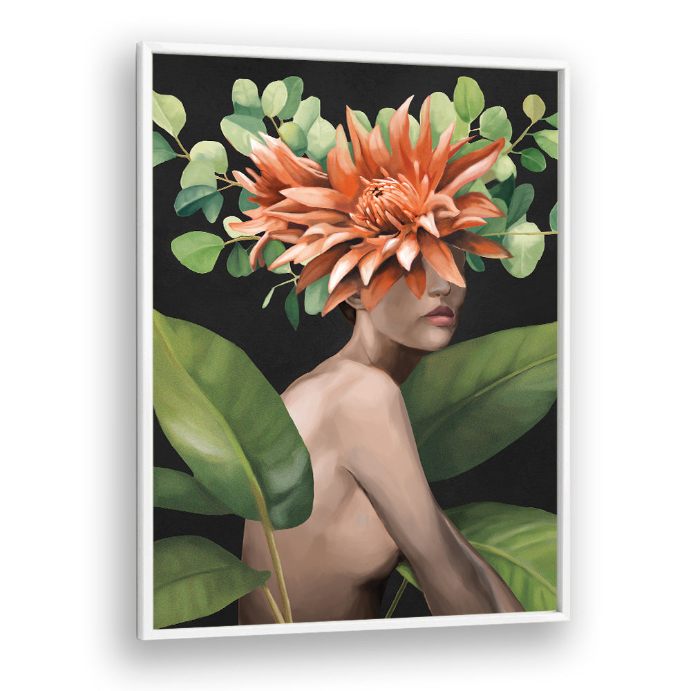 VEILED BY BLOOM, SURREAL ART PRINTS