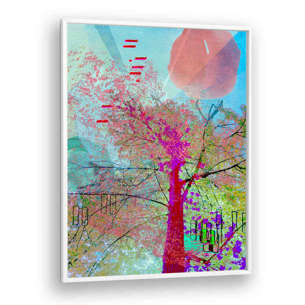 VIBRANT BLOSSOM DREAM , ORGANIC FORMS
