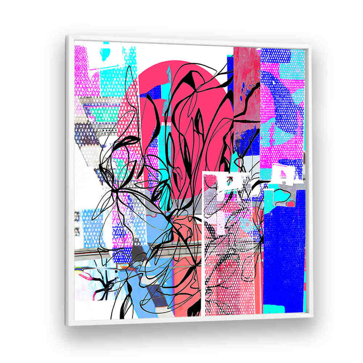 VIBRANT COLORS WITH FLORAL PATTERNS , ORGANIC FORMS