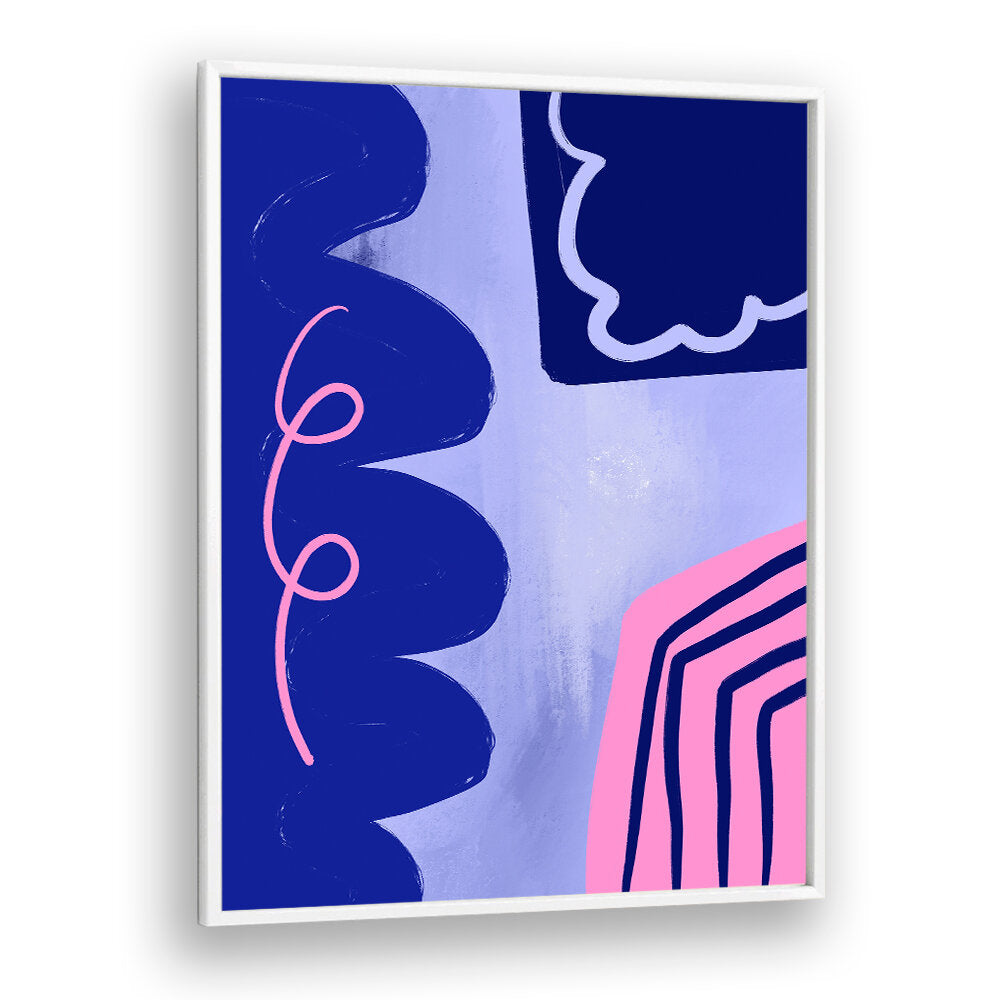 VIBRANT CURVES FLOW , ABSTRACT PAINTINGS