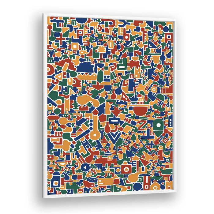 VIBRANT GEOMETRIC PUZZLE