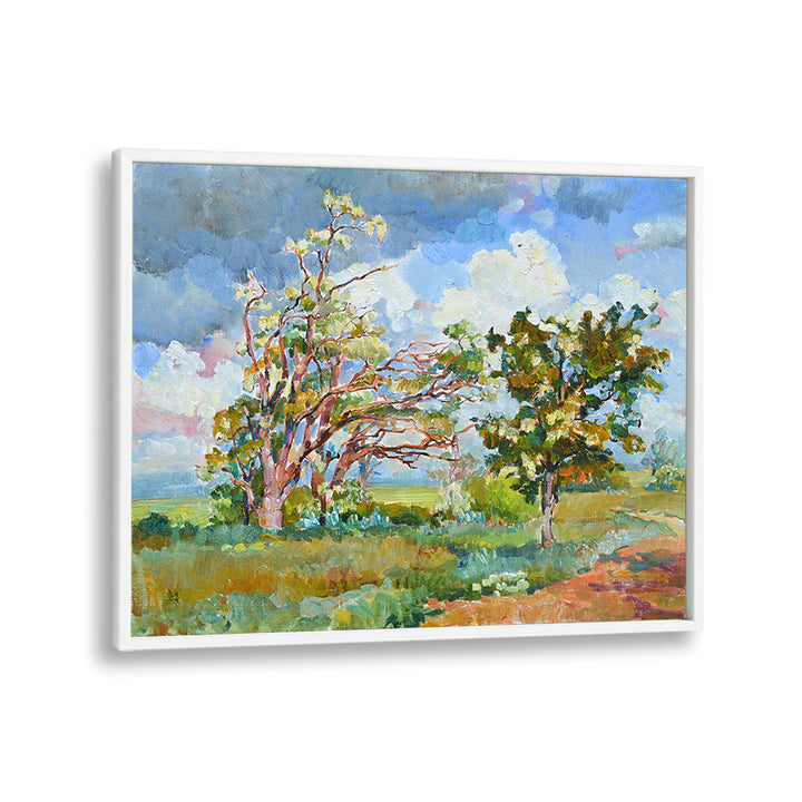 VIBRANT TREES RURAL LANDSCAPE