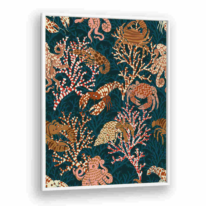Vibrant CORAL REEF I, BEACH PAINTINGS brings coastal serenity to your living space with exquisite oceanic artwork.
