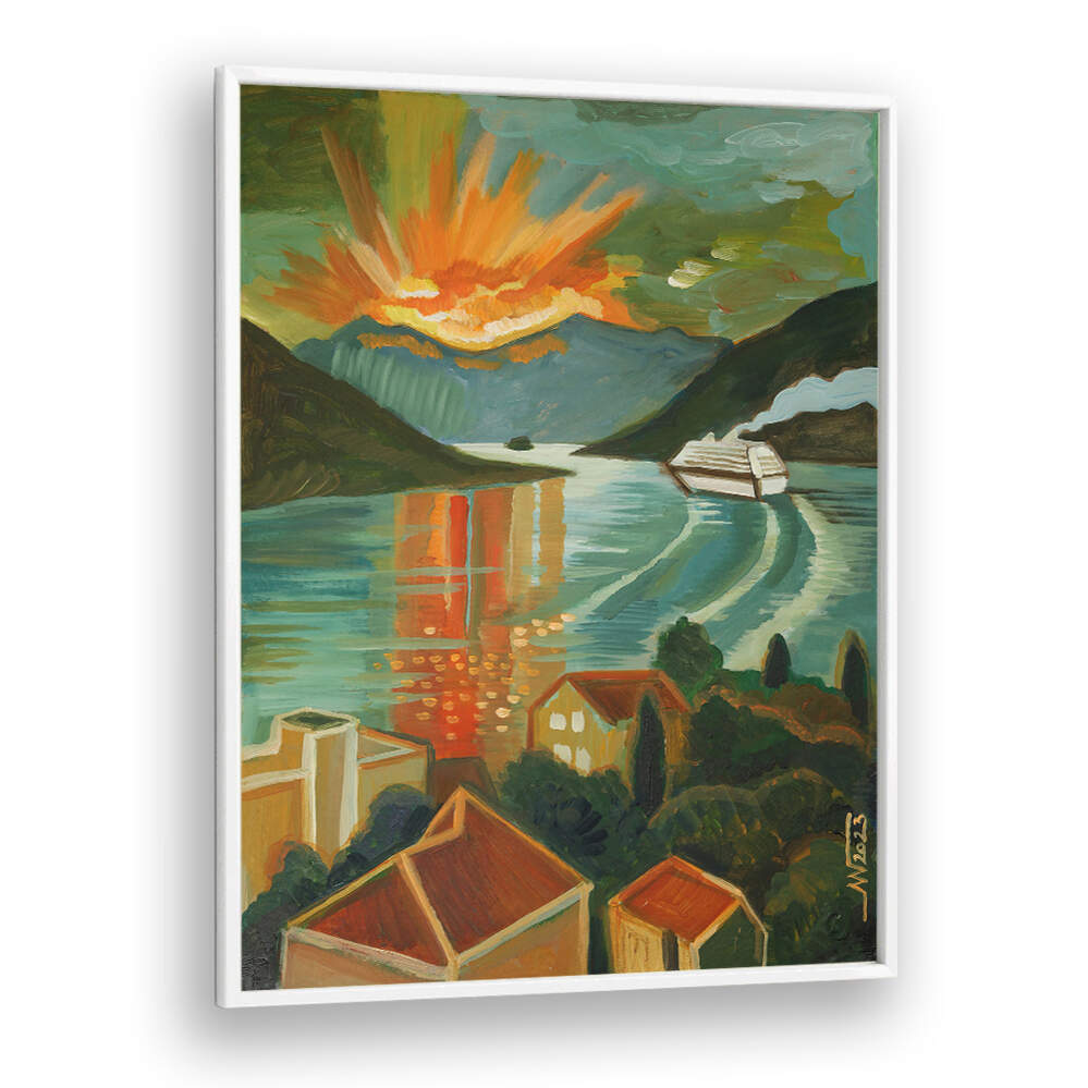 VIEW FROM THE WINDOW , RETRO ART