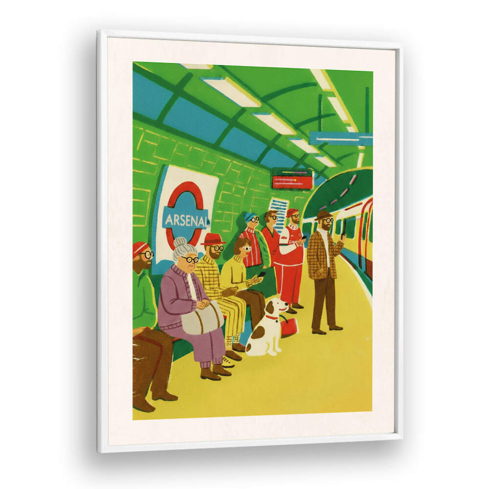 WAITING ON LONDON UNDERGROUND