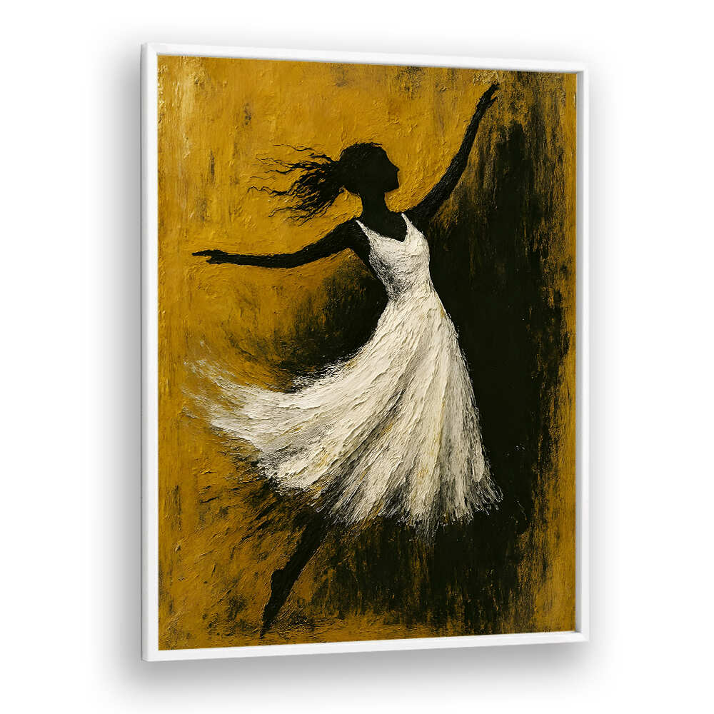 WALTZ OF THE WHITE VEIL , EXPRESSIONISM PAINTINGS
