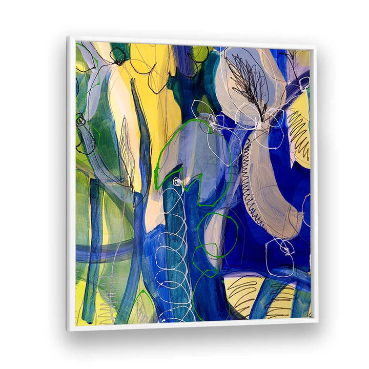 Vibrant WATER FLOWERS VI, ABSTRACT PAINTINGS blend colors and textures, perfect for elevating your living space.