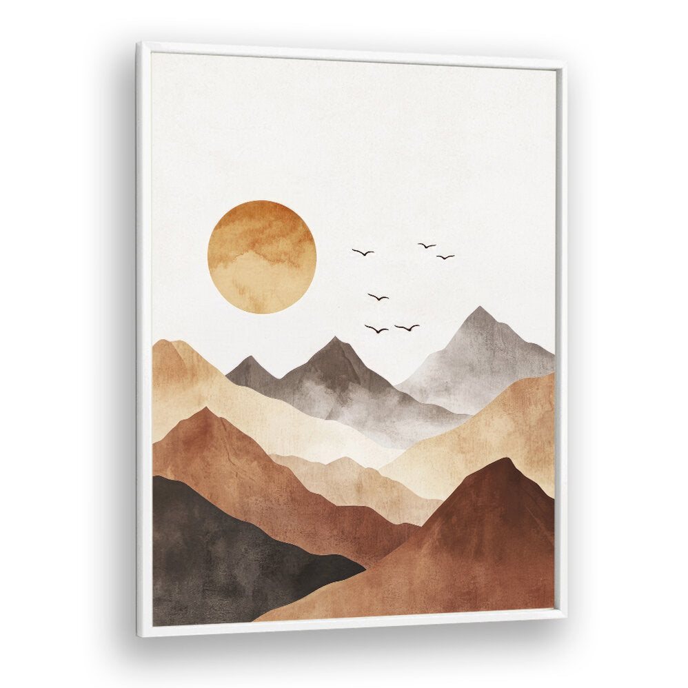 WATERCOLOUR HILLS , LANDSCAPE PAINTINGS