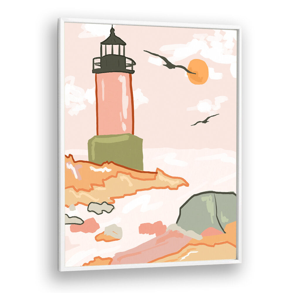 WHERE THE SKY MEETS THE SEA , LANDSCAPE PAINTINGS