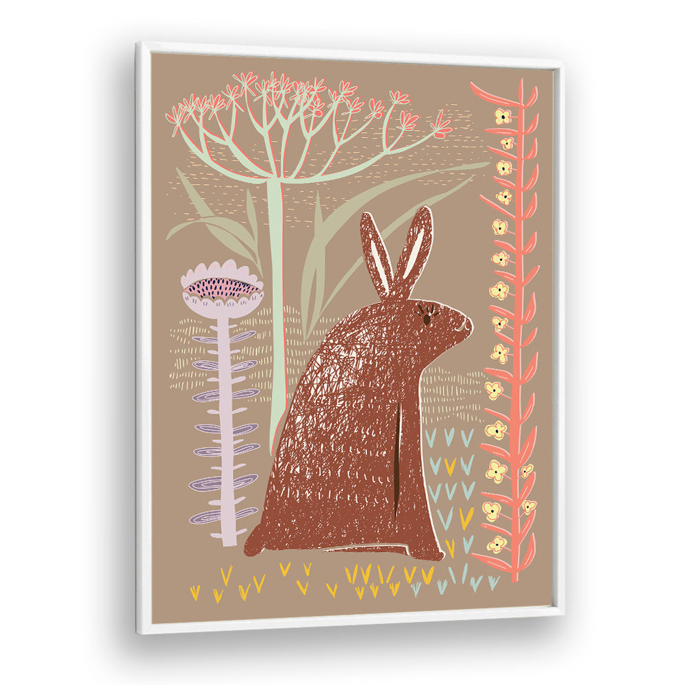 WHIMSICAL WOODLAND RABBIT