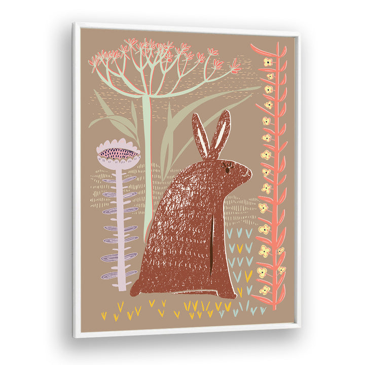 WHIMSICAL WOODLAND RABBIT