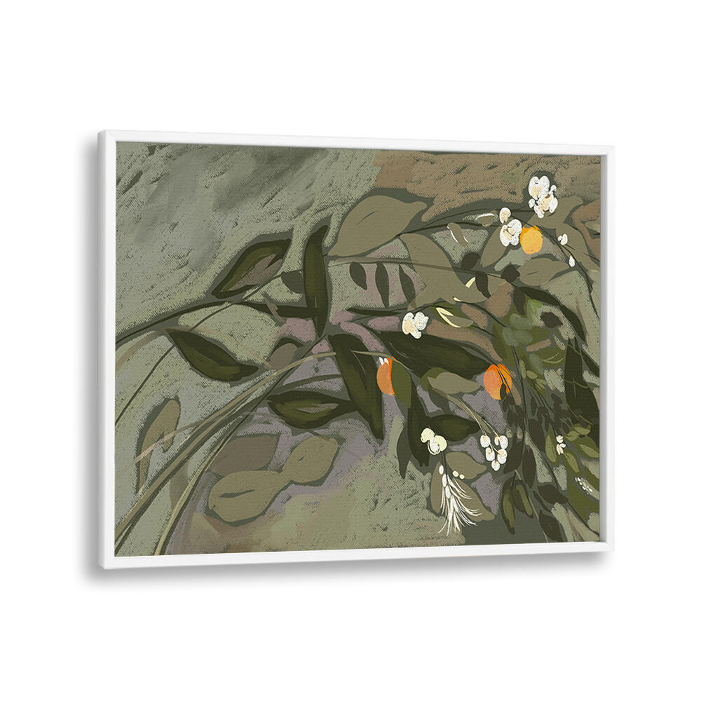 WHISPERS OF LEAVES , FLORAL FLOWER PAINTINGS