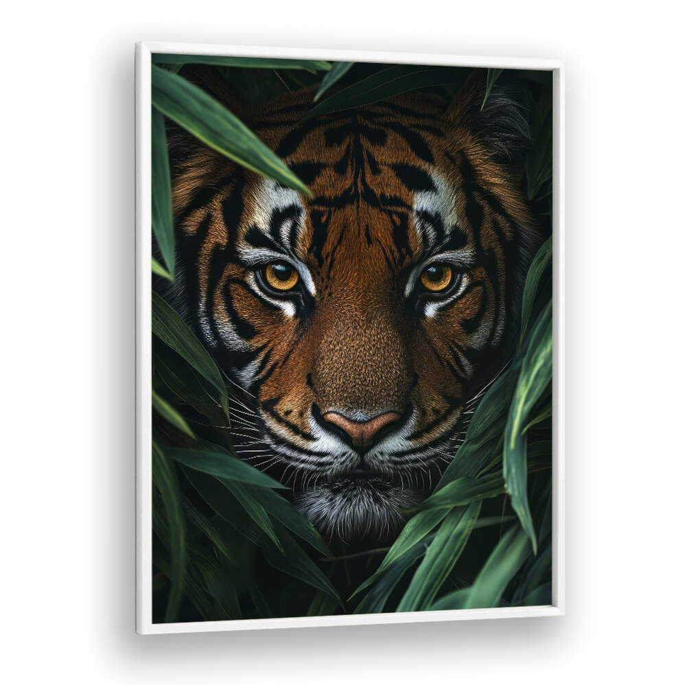 WILD TIGER I , ANIMAL PAINTINGS