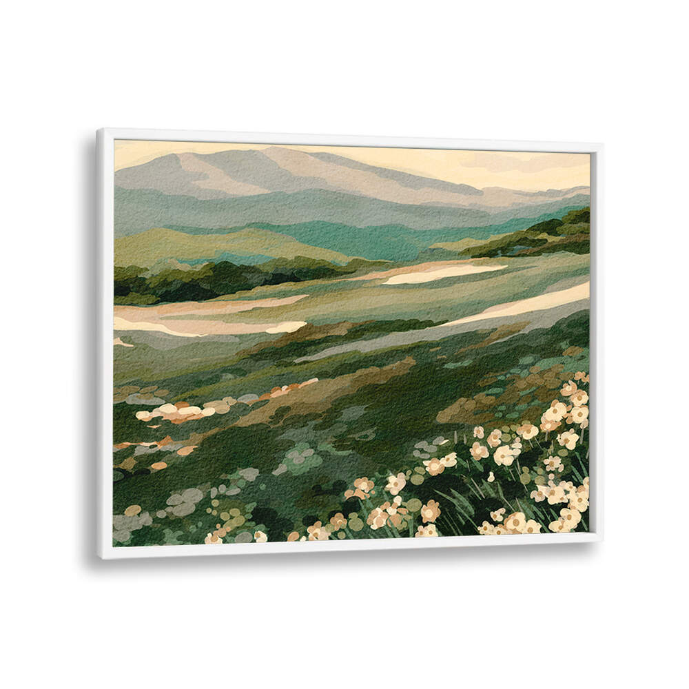 WILDFLOWER MOUNTAIN LANDSCAPE