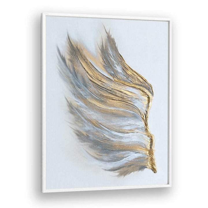 WING IN GOLD AND WHITE , FASHION POSTERS