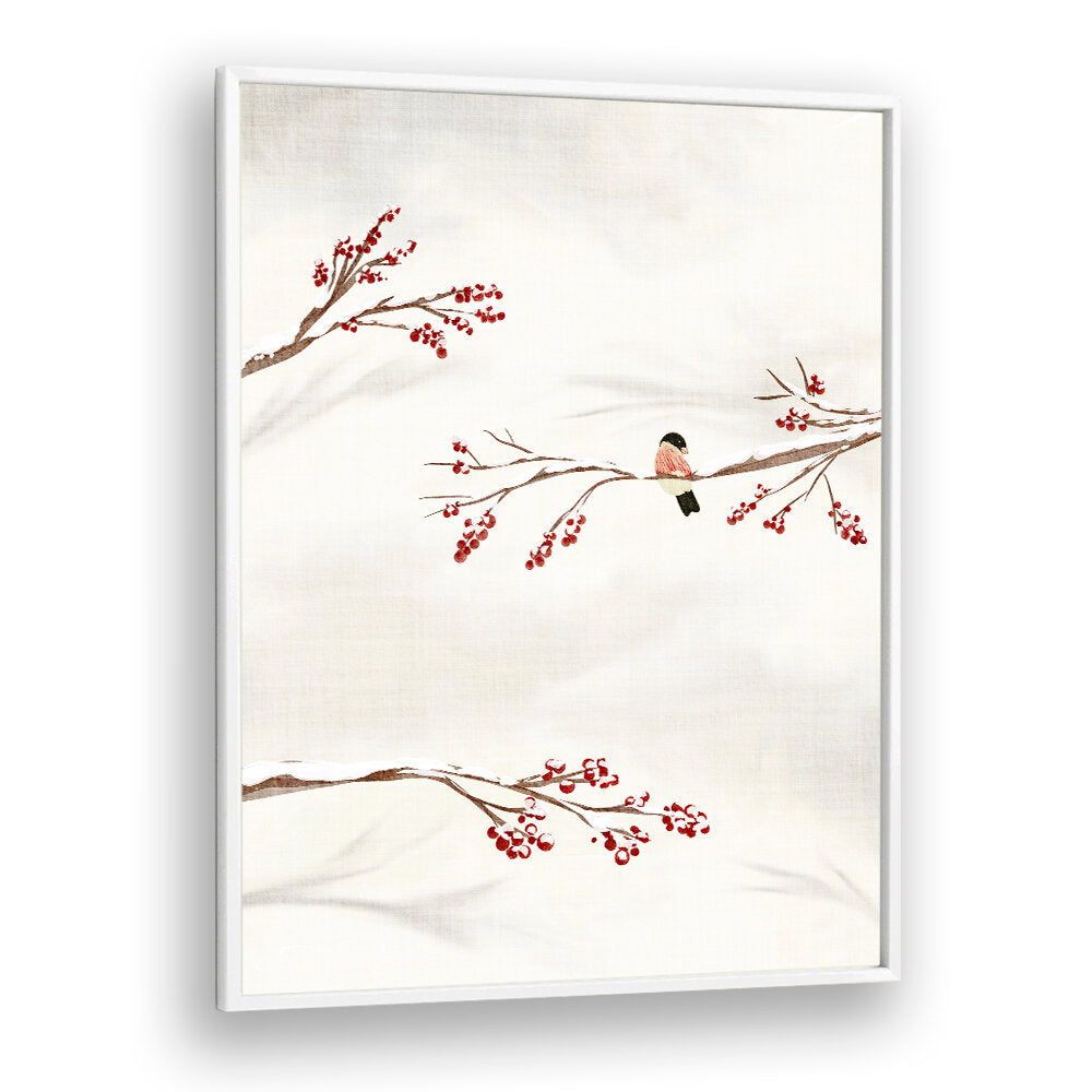 WINTER BIRD WITH BERRIES
