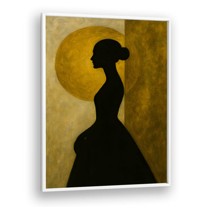 WOMAN BEFORE THE SUN , EXPRESSIONISM PAINTINGS