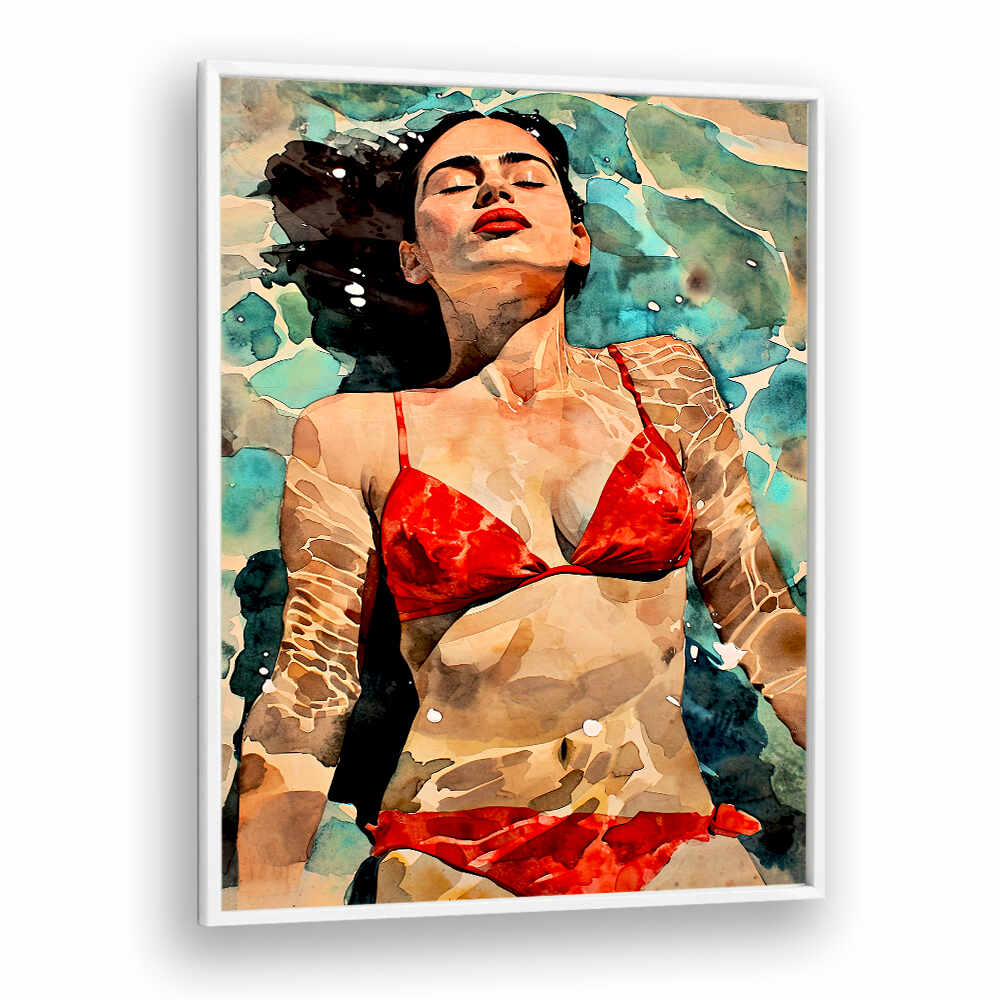 WOMAN LIFE WARM BATH , FASHION POSTERS