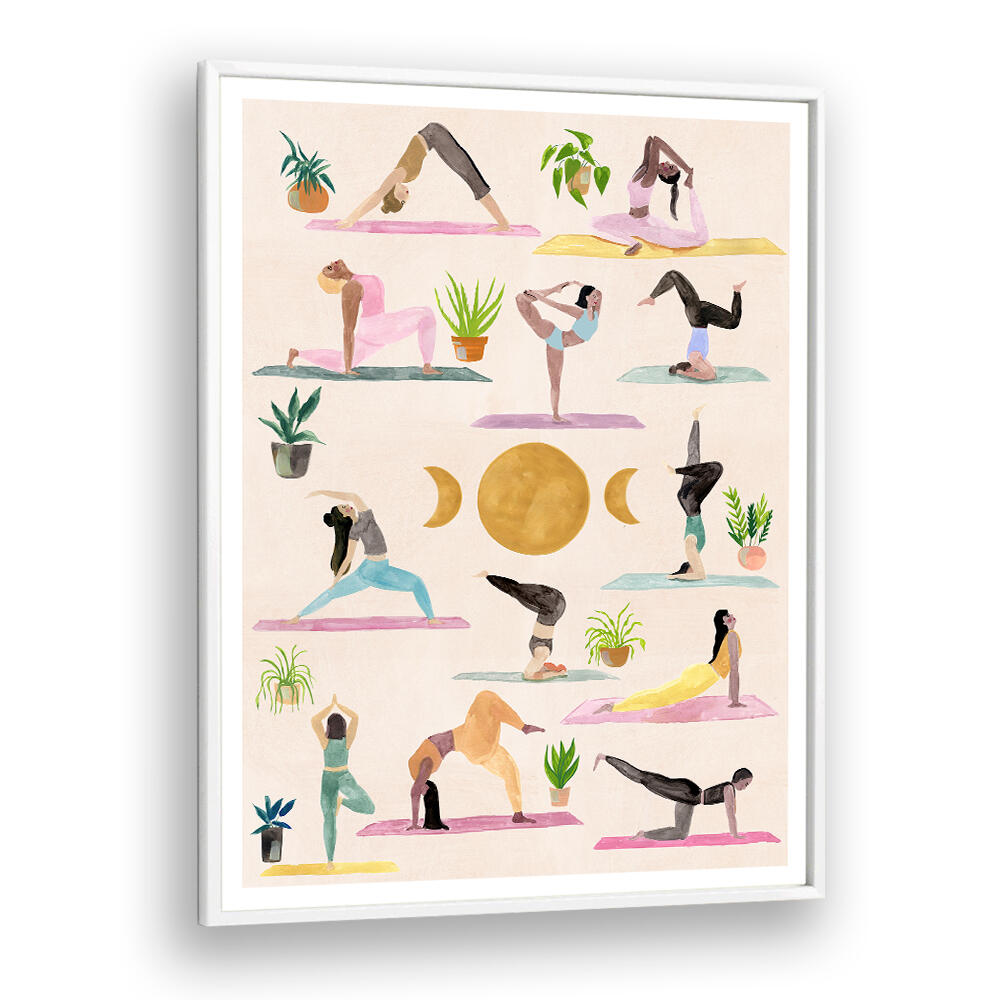 YOGA POSTER , HEALTH & WELNESS