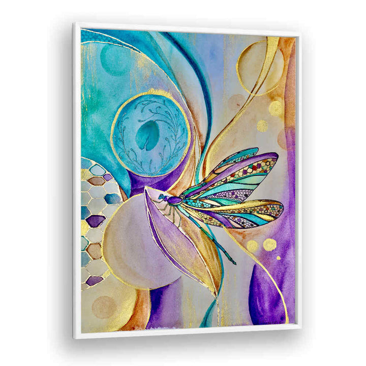 Vibrant ZEN DRAGONFLY, KIDS ROOM PAINTINGS enhance your child's space with colorful whimsy and creativity.