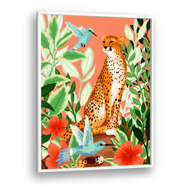 TROPIC CHEETAH BY GOED BLAUW, KIDS ROOM ART