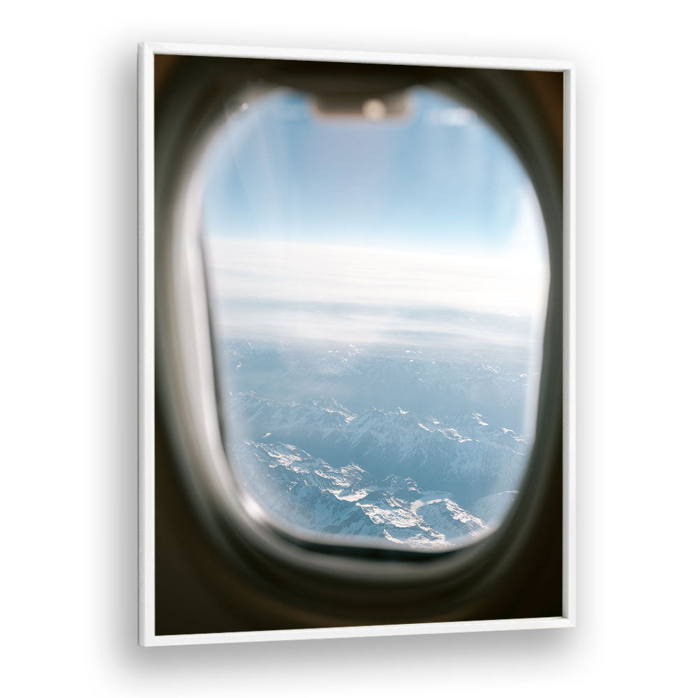 PLANE WINDOW VIEW , PHOTOGRAPHY PRINTS